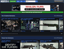 Tablet Screenshot of modworkshop.net